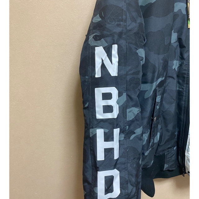 A BATHING APE(アベイシングエイプ)のBAPE x NBHD Down Shark Jacket メンズのジャケット/アウター(ダウンジャケット)の商品写真