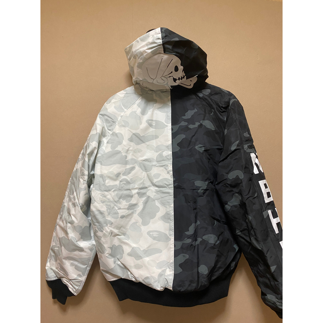 A BATHING APE(アベイシングエイプ)のBAPE x NBHD Down Shark Jacket メンズのジャケット/アウター(ダウンジャケット)の商品写真