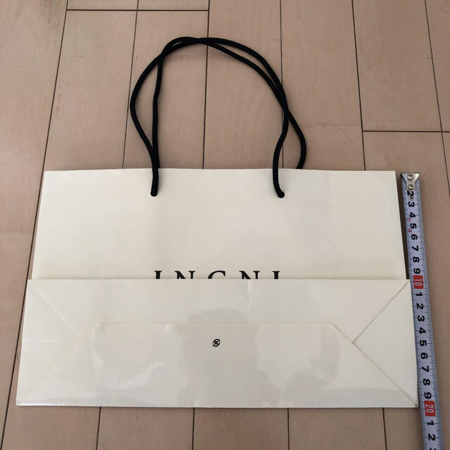 INGNI(イング)のINGNI紙袋1 レディースのバッグ(ショップ袋)の商品写真
