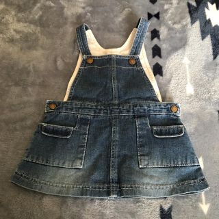 コムサイズム(COMME CA ISM)の専用    コムサ80㎝デニムスカート女の子(ワンピース)