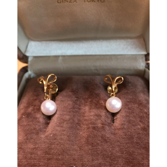 MIKIMOTO(ミキモト)の【りゅう 様 専用】MIKIMOTO パールイヤリング&ブレスレット レディースのアクセサリー(イヤリング)の商品写真