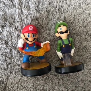 ニンテンドースイッチ(Nintendo Switch)のamiibo マリオ、ルイージセット(ゲームキャラクター)