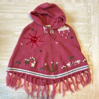 チチカカ(titicaca)のチチカカ キッズ 刺繍 ポンチョ(コート)