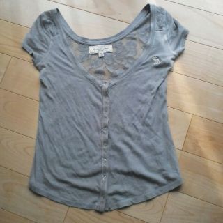 アバクロンビーアンドフィッチ(Abercrombie&Fitch)のアバクロ♡背中レーストップス美品(Tシャツ(半袖/袖なし))