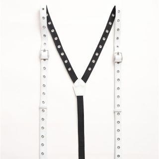 シャリーフ(SHAREEF)のSHAREEF サスペンダー suspender ホワイト 白(サスペンダー)