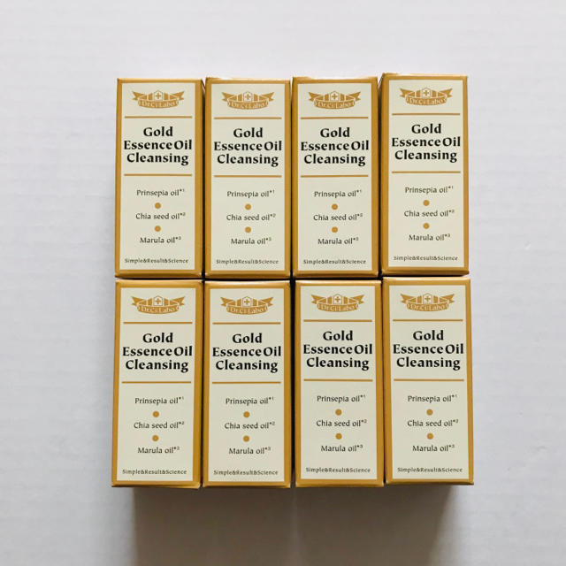 Dr.Ci Labo(ドクターシーラボ)の【新品】ゴールドエッセンスオイルクレンジング 18ml 8個 コスメ/美容のスキンケア/基礎化粧品(クレンジング/メイク落とし)の商品写真