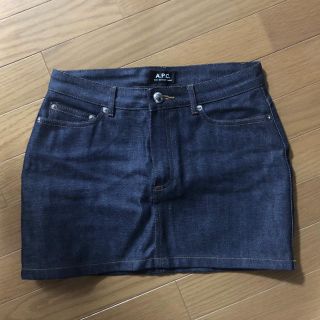 アーペーセー(A.P.C)のa.p.c スカート デニムスカート(ミニスカート)