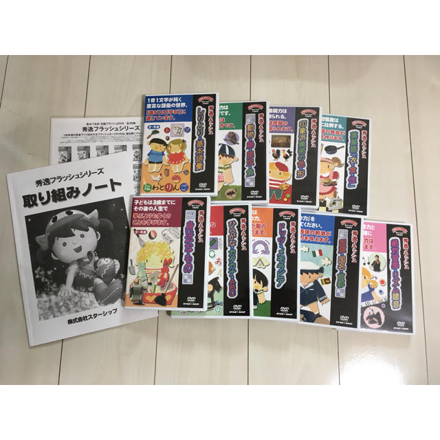 秀逸フラッシュDVD 9枚セット（取組ノート付き）