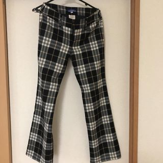 バーバリー(BURBERRY)のBurberry チェック パンツ(カジュアルパンツ)