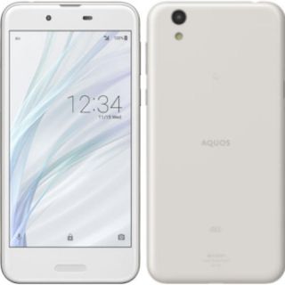 シャープ(SHARP)のaquos sense  SHV40 シルキーホワイト(スマートフォン本体)