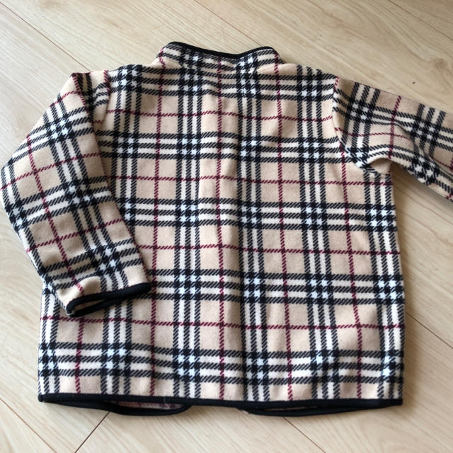 BURBERRY(バーバリー)のバーバリー フリースジャケット 90 キッズ/ベビー/マタニティのキッズ服男の子用(90cm~)(ジャケット/上着)の商品写真