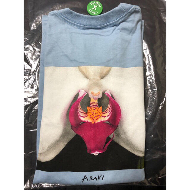 メンズ水原希子着用 supreme araki orchid l/s tee ロンT