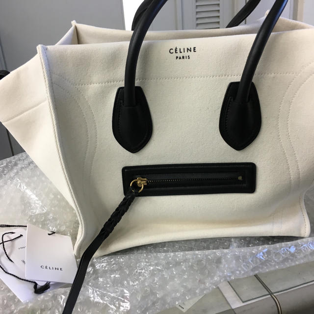 celine(セリーヌ)のセリーヌ ラゲージ ファントム キャンパス 美品！お値下げ！専用❗️❗️です！ レディースのバッグ(トートバッグ)の商品写真