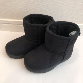 キッズフォーレ(KIDS FORET)のchocolat様専用 ムートンブーツ 14cm と クロックス長靴 おまとめ(ブーツ)