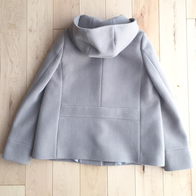 UNITED ARROWS green label relaxing(ユナイテッドアローズグリーンレーベルリラクシング)の【美品】グリーンレーベル★ KF W 2WAY ノーカラー HOOD コート レディースのジャケット/アウター(その他)の商品写真