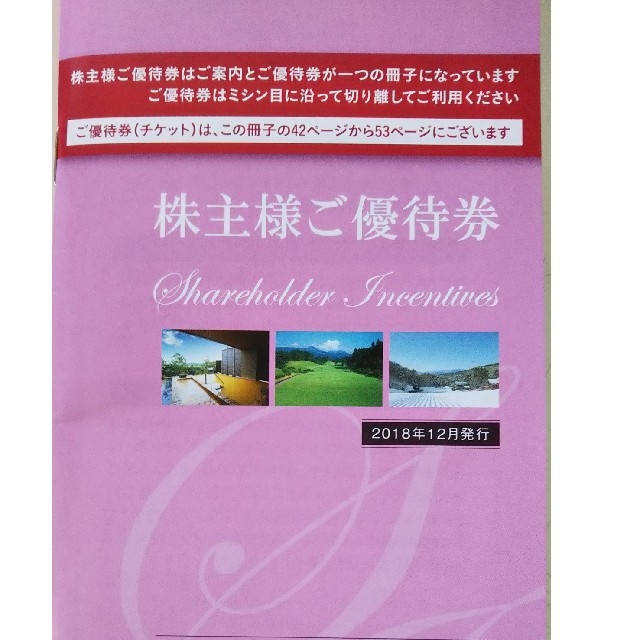 東急不動産系列株主優待券 チケットの施設利用券(フィットネスクラブ)の商品写真