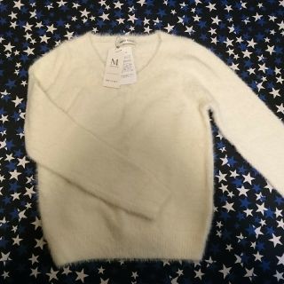 ミッシュマッシュ(MISCH MASCH)の【お値下げ中】MISCH MASCH ミッシュマッシュ 白長袖ニット(ニット/セーター)