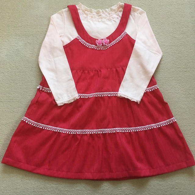 キッズワンピース  120cm キッズ/ベビー/マタニティのキッズ服女の子用(90cm~)(ワンピース)の商品写真