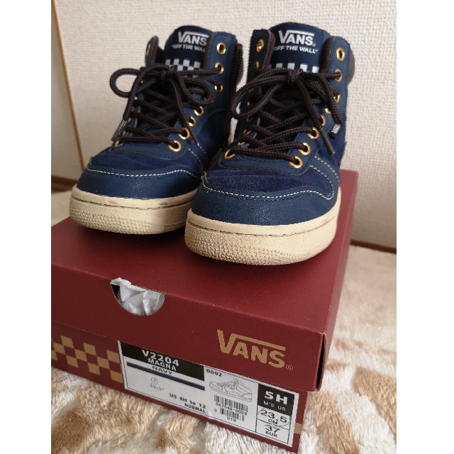 VANS ハイカットスニーカー　ユニセックス　 23.5 超美品