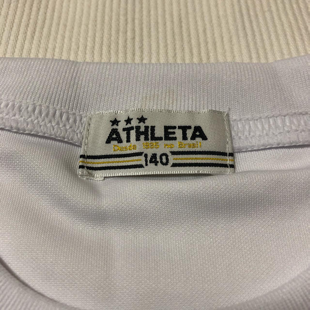 ATHLETA(アスレタ)の★ゆみゆみ様★新品 ATHLETA アスレタ プラTシャツ140㎝ スポーツ/アウトドアのサッカー/フットサル(ウェア)の商品写真