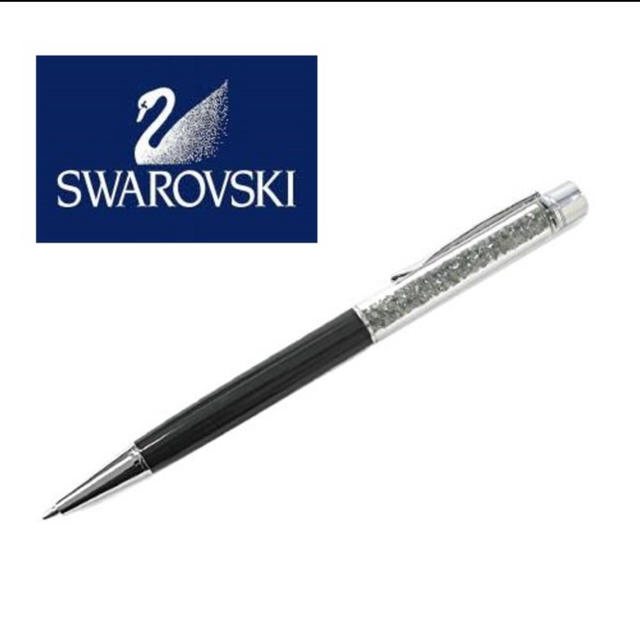 SWAROVSKI(スワロフスキー)のSWAROVSKI スワロフスキー ボールペン 5247793 BLACK インテリア/住まい/日用品の文房具(ペン/マーカー)の商品写真