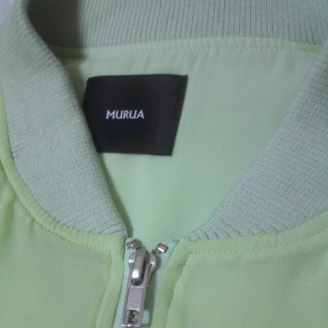 MURUA(ムルーア)のあきな様★未使用★シフォンブルゾン レディースのジャケット/アウター(ブルゾン)の商品写真