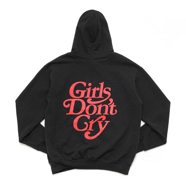 いいスタイル BEAMS - Girls Don't Cry 424 コラボフーディー パーカー オンラインストア正本 don’t Girls cry ロサンゼルス 黒 Sサイズ パーカー 424 × パーカー