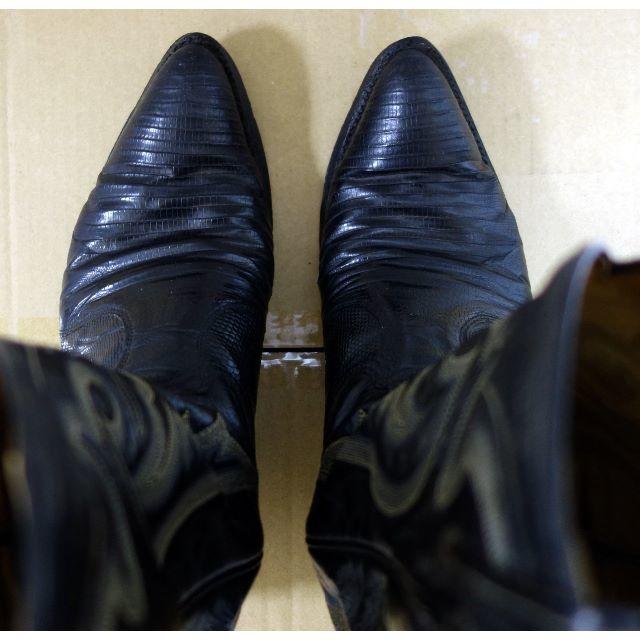 Tony Lama(トニーラマ)のtony lama メンズ　リザード・ウエスタンブーツ 7-1/2 D メンズの靴/シューズ(ブーツ)の商品写真