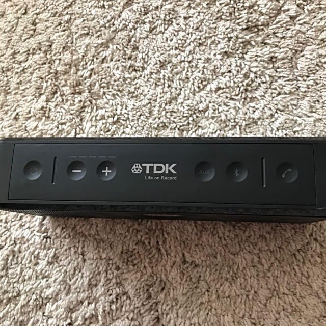 TDK(ティーディーケイ)のTDKワイヤレスbluetooth スピーカー スマホ/家電/カメラのオーディオ機器(スピーカー)の商品写真
