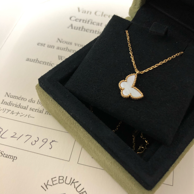 超美品❤️ ヴァンクリ アルハンブラ パピヨンネックレス