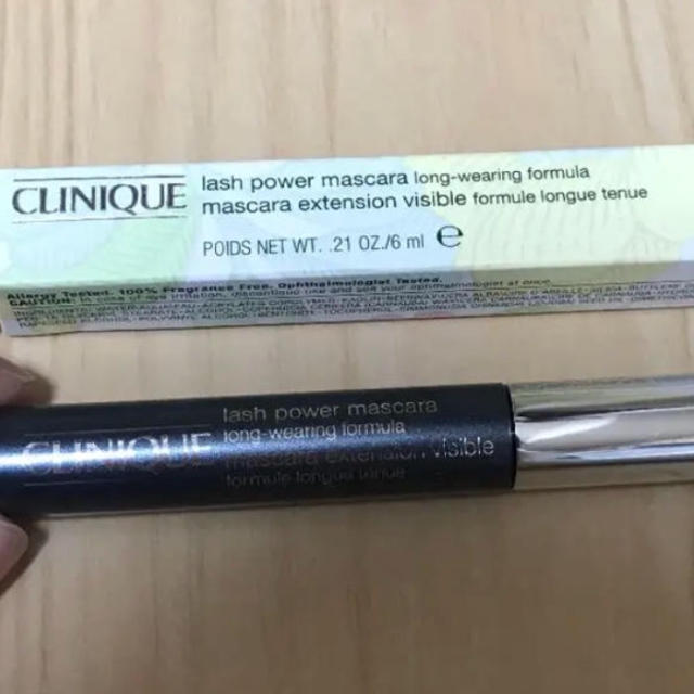 CLINIQUE(クリニーク)の新品未使用 クリニーク マスカラ ブラック コスメ/美容のベースメイク/化粧品(マスカラ)の商品写真