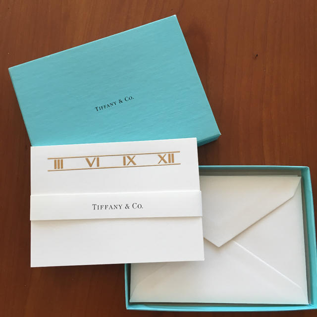 Tiffany & Co.(ティファニー)のティファニー レターセット ハンドメイドの文具/ステーショナリー(カード/レター/ラッピング)の商品写真