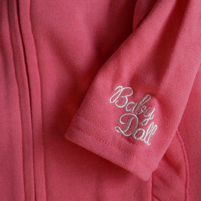 BABYDOLL(ベビードール)の新品 ベビードール パーカー キッズ/ベビー/マタニティのキッズ服女の子用(90cm~)(ジャケット/上着)の商品写真