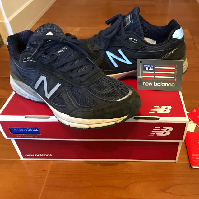 New Balance(ニューバランス)のNewbalance M990v4 26.0cm ネイビー ニューバランス メンズの靴/シューズ(スニーカー)の商品写真