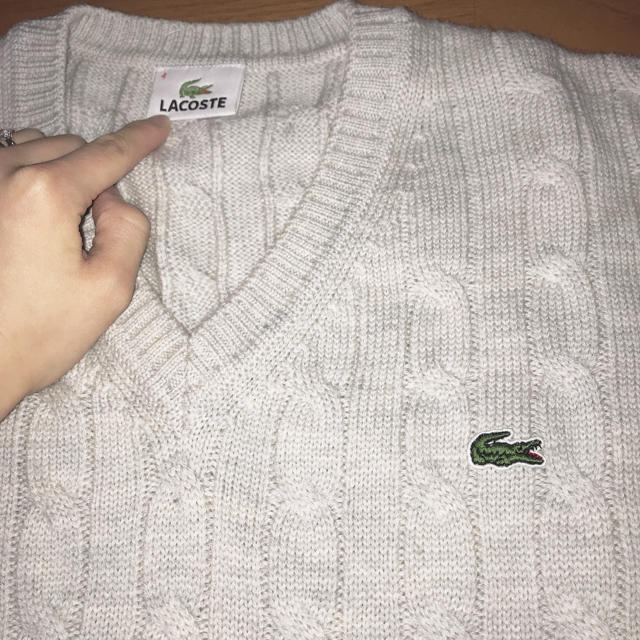 LACOSTE(ラコステ)のラコステ メンズ Ｖネックニット メンズのトップス(ニット/セーター)の商品写真