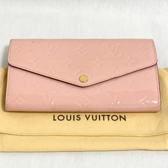日本の職人技 - Louis LOUIS Vuitton 長財布 ポルトフォイユサラ長財布