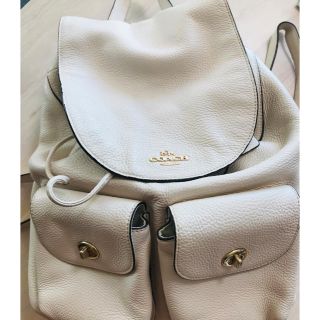 コーチ(COACH)の【美品】コーチ リュック レザー(リュック/バックパック)