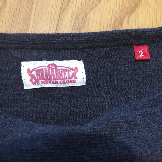 HOLLYWOOD RANCH MARKET(ハリウッドランチマーケット)のハリウッドランチマーケット 7分袖 レディースのトップス(Tシャツ(長袖/七分))の商品写真