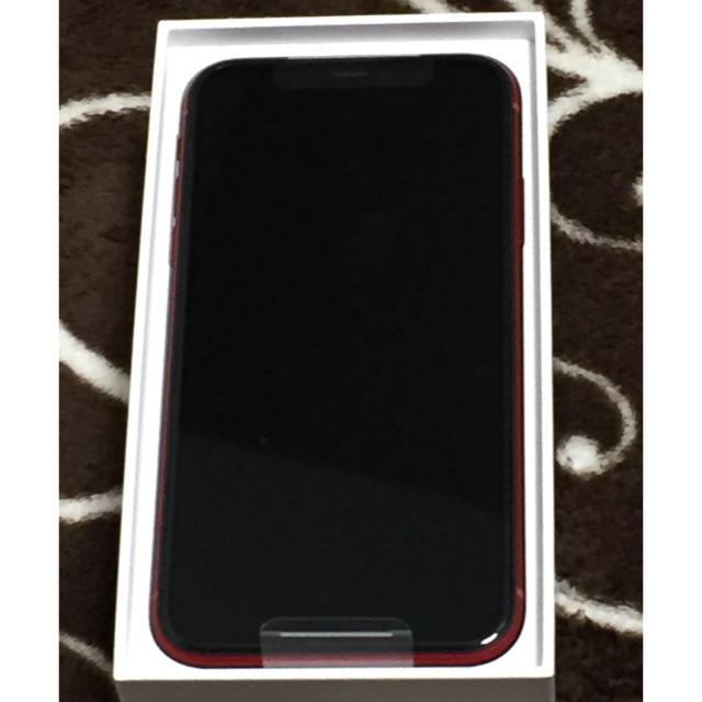 iPhone XR 64gb au SIMフリー レッド 赤 SIMロック解除済