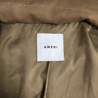 AMERI♡バルーンチェックギャザージャケット