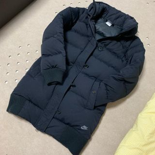 ナイキ(NIKE)のナイキ NIKE ☆ ダウン コート ジャケット 黒 レディース M(ダウンジャケット)