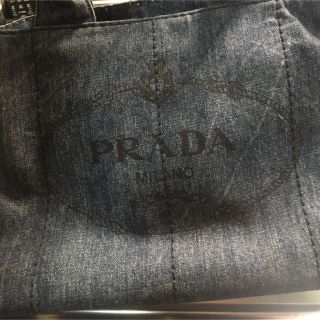 プラダ(PRADA)のプラダカナタトート ブルーデニム(トートバッグ)