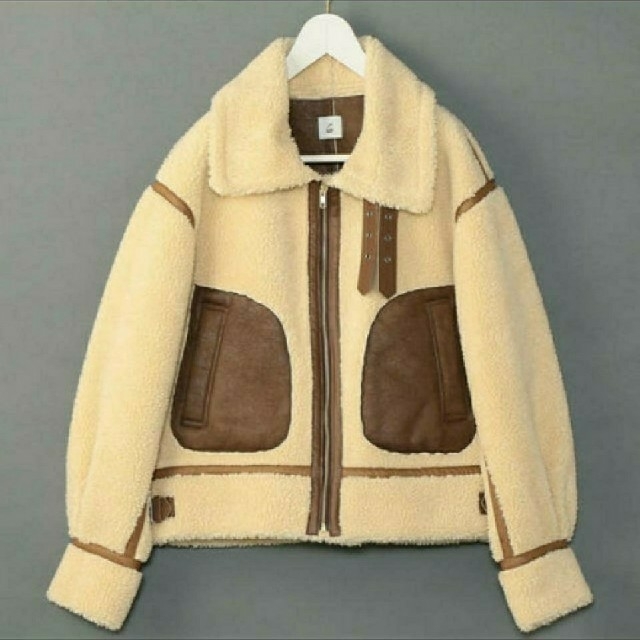 上品な BEAUTY&YOUTH UNITED ARROWS - k★様新品!6(ROKU)FAKE MOUTON B3/ブルゾンロク 36 ムートンコート
