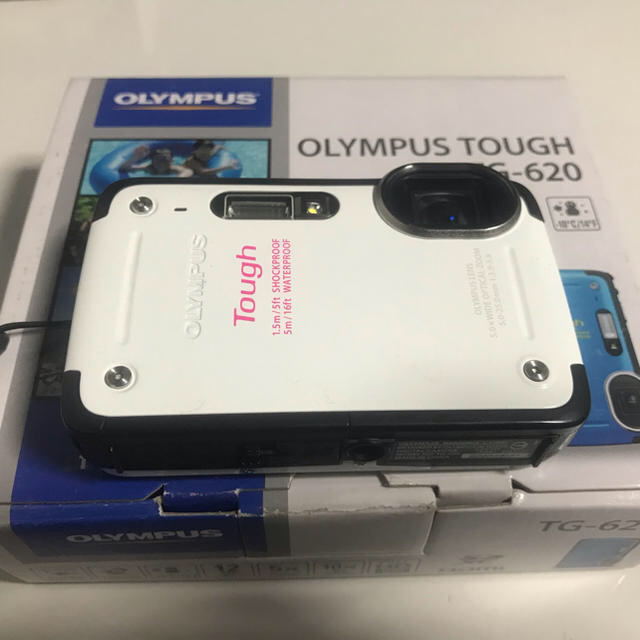 OLYMPUS デジタルカメラ TG-620 1200万画素 防水 耐落下衝撃カメラ