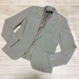 ザラ(ZARA)の【ザラ】テーラード グレー Lサイズ 170/88A(テーラードジャケット)