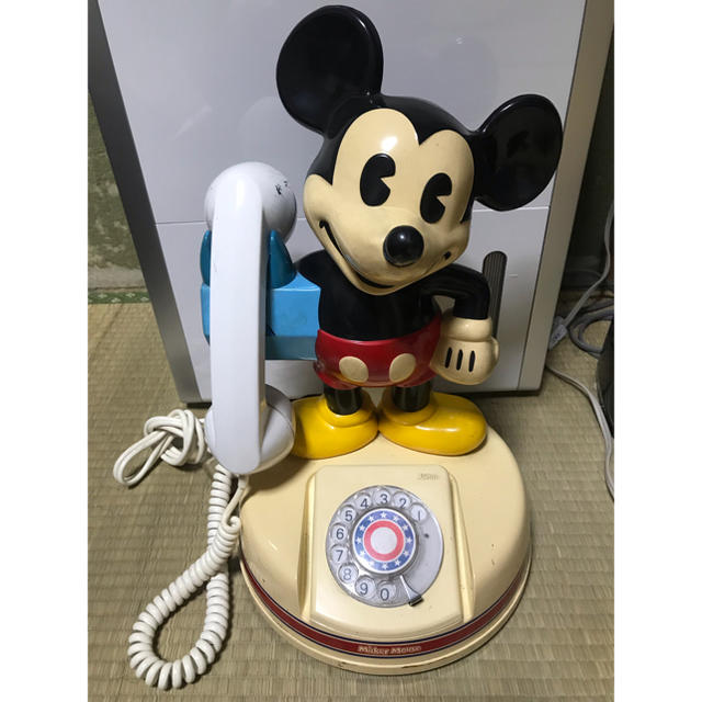 Disney ミッキーマウス黒電話の通販 By A ディズニーならラクマ