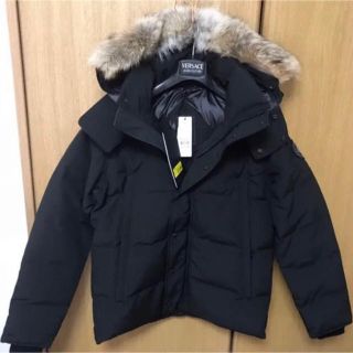 カナダグース(CANADA GOOSE)の国内正規品！新品未使用 カナダグース ブラックディスク ウィンダムパーカー XS(ダウンジャケット)