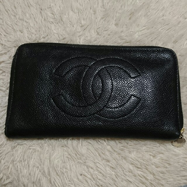 正規品CHANEL キャビアスキン