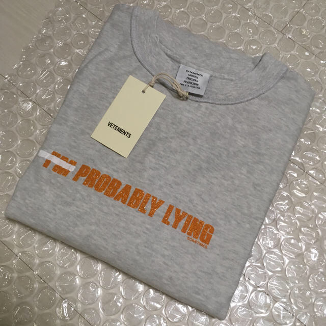 Balenciaga(バレンシアガ)のxsサイズ vetements インサイドアウト スウェット メンズのトップス(Tシャツ/カットソー(七分/長袖))の商品写真