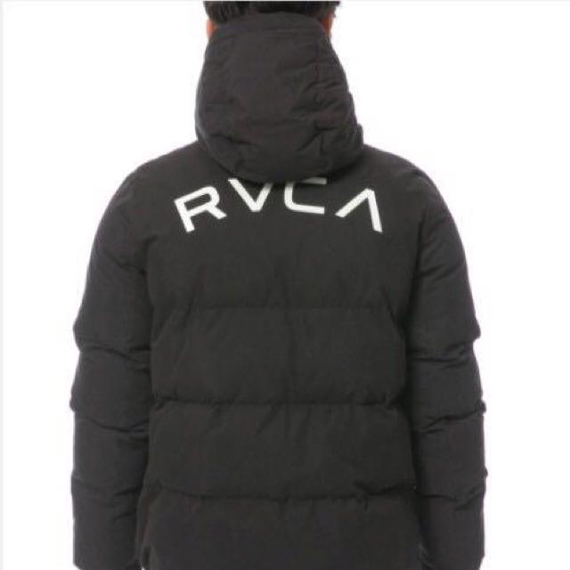 RVCA - (激レア!バカ売れ!)RVCAダウンジャケット BLACK sizeSの+